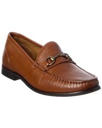 Donald J Pliner - Nickolastc Leather Loafer - Lyst