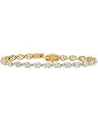 Lab Grown Diamonds - 14K 10.08 Ct. Tw. Lab-Grown Diamond Tennis Bracelet - Lyst
