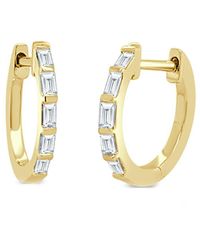 Sabrina Designs - 14k 0.24 Ct. Tw. Diamond Huggie Earrings - Lyst