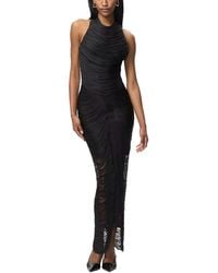 Dilireba - Sleeveless Solid Maxi Dress - Lyst