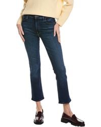 Mother - The Insider Ankle Mid-Rise Mind Games Bootcut Jean - Lyst