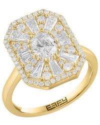 Effy Fine Jewelry - 14K 0.21 Ct. Tw. Lab-Grown Diamond Ring - Lyst