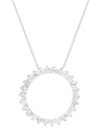 Diana M. Jewels - Fine Jewelry 14k 1.30 Ct. Tw. Diamond Pendant Necklace - Lyst