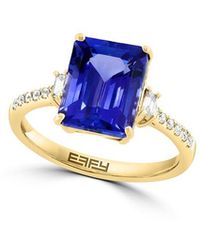 Effy Fine Jewelry - 14K 3.05 Ct. Tw. Diamond & Tanzanite Ring - Lyst