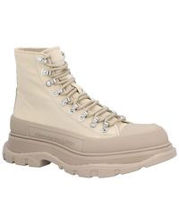 McQueen - Canvas Tread Slick Boot, Never Worn (Authentic Pre- Loved) - Lyst