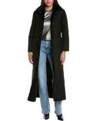 AllSaints - Serra Shearling Coat - Lyst