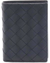 Bottega Veneta - Leather Intrecciato Wallet Black (authentic Pre-loved) - Lyst