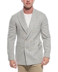 Brunello Cucinelli - Alpaca & Wool-blend Blazer - Lyst