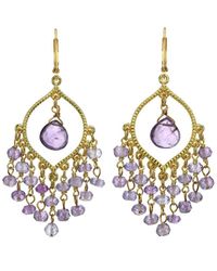 Rachel Reinhardt Jewelry - 14k Over Silver Amethyst Earrings - Lyst