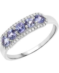 Diana M. Jewels - Fine Jewelry 14k 0.61 Ct. Tw. Diamond & Tanzanite Ring - Lyst