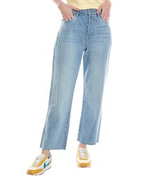 7 For All Mankind - Easy Straight Ankle Flo Jean - Lyst