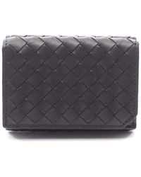 Bottega Veneta - Leather Intrecciato Trifold Wallet (authentic Pre-loved) - Lyst