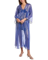 forte_forte - Silk-Blend Maxi Dress - Lyst