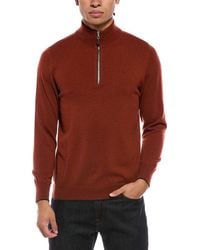N.Peal Cashmere - Carnaby Cashmere 1/2-Zip Sweater - Lyst