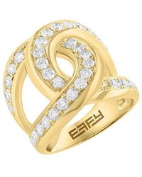 Effy Fine Jewelry - 14K 0.46 Ct. Tw. Lab-Grown Diamond Ring - Lyst