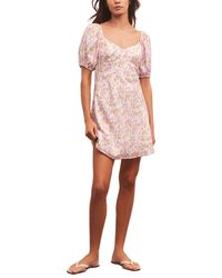 Z Supply - Alaine Floral Mini Dress - Lyst