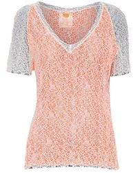 CHANEL - Sheer Lace Layered Top, Size Fr (Authentic Pre-Loved) - Lyst