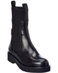 Ferragamo - Rook Leather Bootie - Lyst