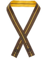 Fendi - Wrappy Silk Neck Bow - Lyst