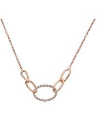 Meshmerise - 18K 0.15 Ct. Tw. Diamond Necklace - Lyst