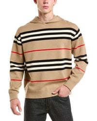 Burberry - Wool & Cashmere-Blend Hoodie - Lyst