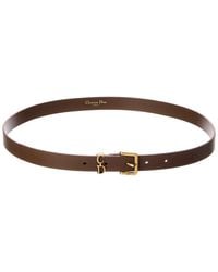 Dior - Cinture Saddle Leather Belt - Lyst