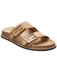 Fendi - Feel Leather Sandal - Lyst