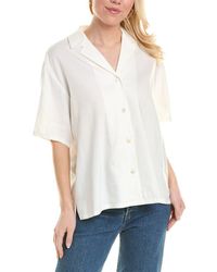 Rebecca Taylor - Linen-blend Cabana Shirt - Lyst