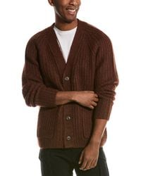 Vince - Alpaca & Wool-blend V-neck Cardigan - Lyst