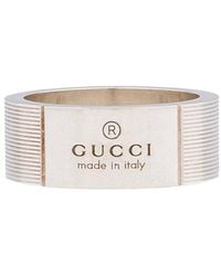 Gucci - Sterling Silver Trademark Ring - Size 6 3/4 (authentic Pre-loved) - Lyst