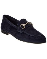 M by Bruno Magli - Cassie Suede Loafer - Lyst