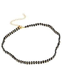 Savvy Cie - 14K Plated Beads Necklace - Lyst