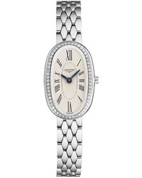 Longines Symphonette Diamond Watch, Circa 2020s - White