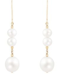 Splendid - 14k 7-9mmmm Pearl Earrings - Lyst