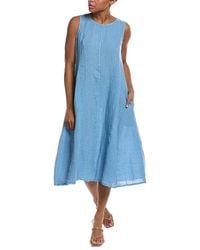 Persaman New York - Linen Midi Dress - Lyst