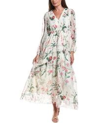 LAYERED WITH LOVE - Ruffle Maxi Dress - Lyst