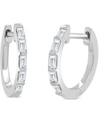 Sabrina Designs - 14K 0.24 Ct. Tw. Diamond Huggie Earrings - Lyst