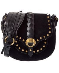 Isabel Marant - Altay Small Suede & Leather Shoulder Bag - Lyst