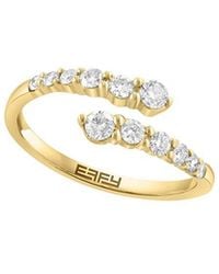 Effy Fine Jewelry - 14K 1.41 Ct. Tw. Diamond & Tanzanite Ring - Lyst