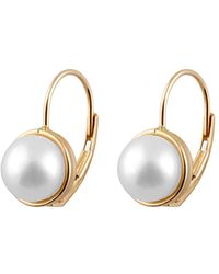 Splendid - 14k 7-7.5mm Freshwater Pearl Earrings - Lyst