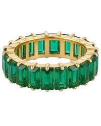 Liv Oliver - 18K Plated 18.70 Ct. Tw. Quartz Ring - Lyst