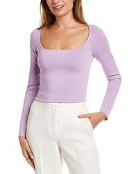 A.L.C. - Belle Top In Lilac - Lyst