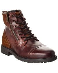 Dune - Cayden Leather Boot - Lyst