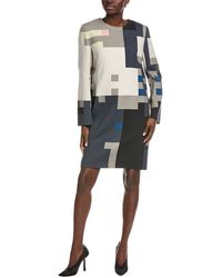 Akris - Wool Midi Dress - Lyst