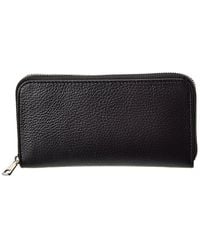 Italian Leather - Wallet - Lyst