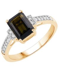 Diana M. Jewels - Fine Jewelry 14k 1.73 Ct. Tw. Diamond & Green Tourmaline Ring - Lyst