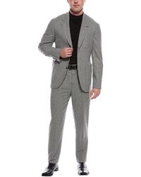 Brunello Cucinelli - 2pc Wool & Cashmere-blend Suit - Lyst