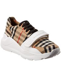 burberry vintage check trainers