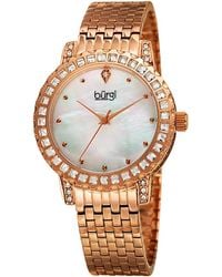 Burgi - Burgi Brass Watch - Lyst