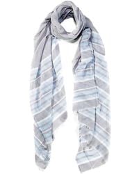 Blue Pacific - Turkish Stripe Scarf - Lyst
